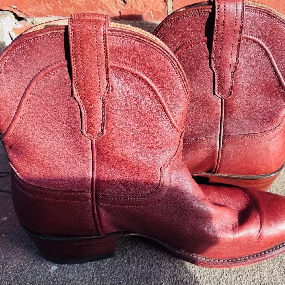 Tecova Women's Short Cowboy Boots Size 10